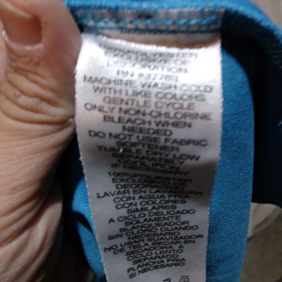 Callaway golf polo shirt mens XL Xlarge blue short sleeve mercy health - Picture 7 of 10